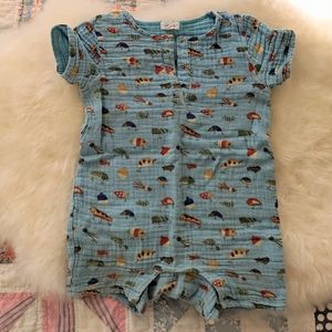 Angel Dear muslin romper